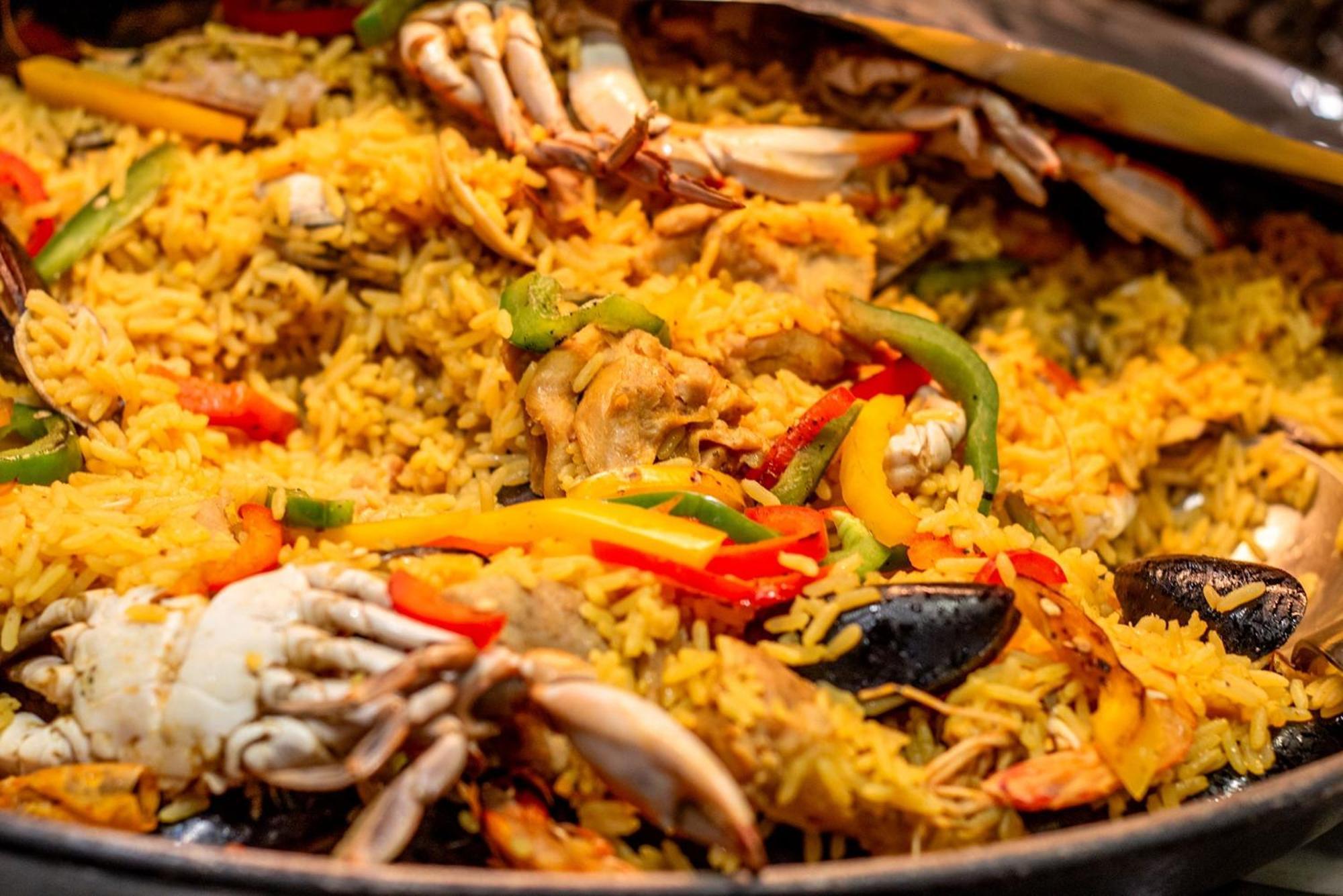 Hotel Camino Real Aeropuerto Città del Messico Esterno foto Crab biryani